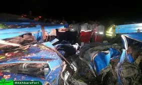 تصادف مرگبار دو نیسان در اسفراین