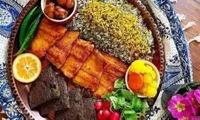 طرز تهیه شوید پلو با ماهی سوخاری