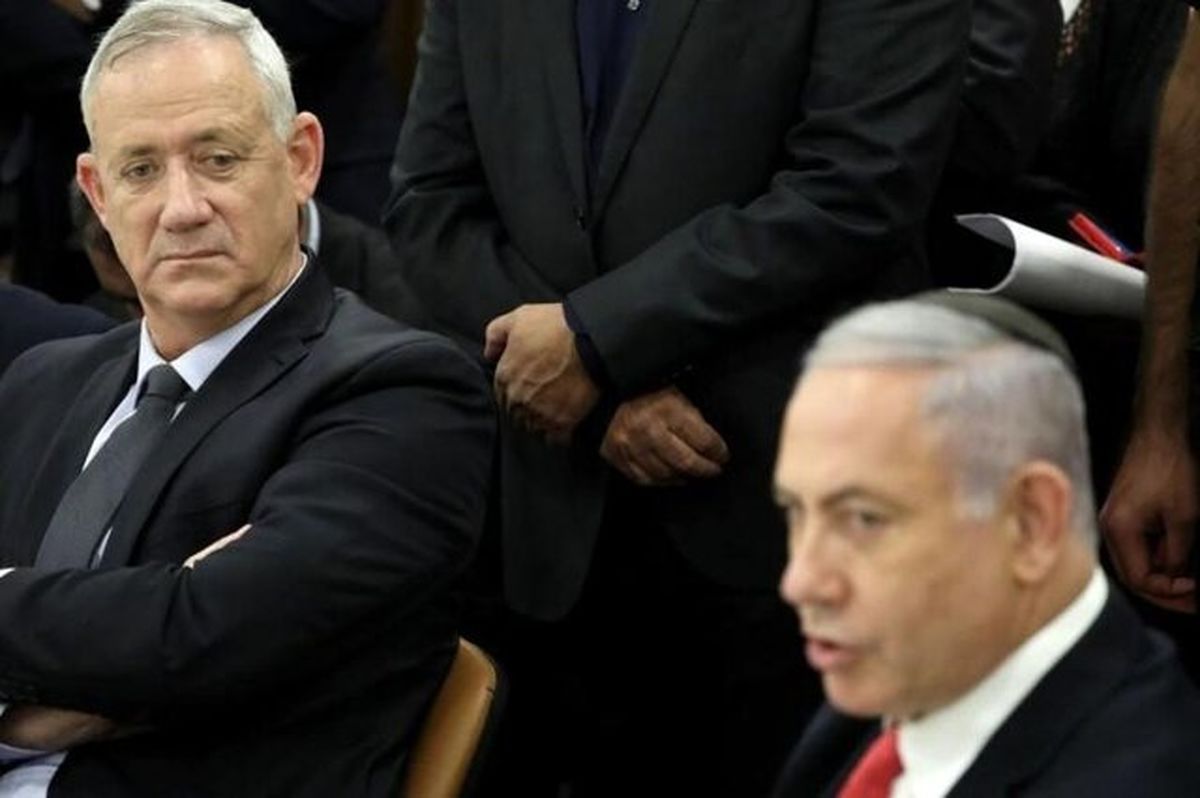 گانتس، نتانیاهو را "آشغال" خواند