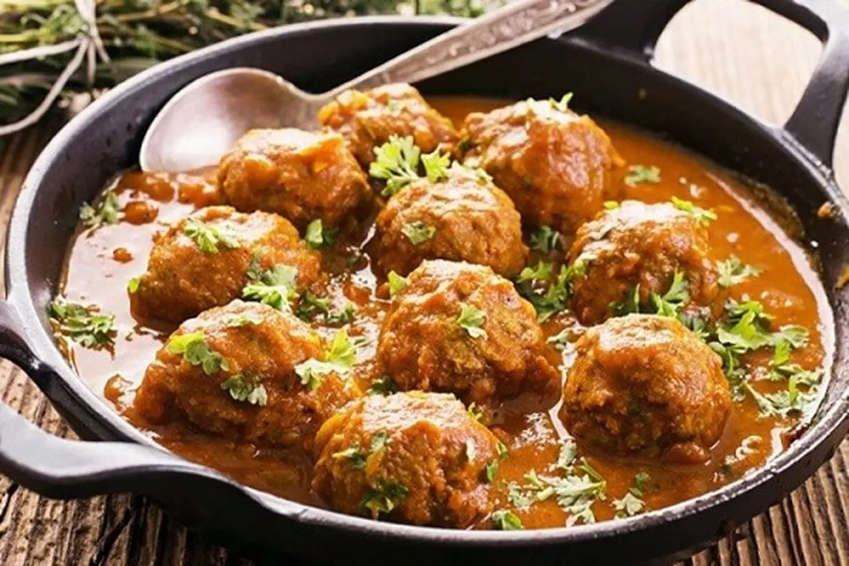 طرز تهیه کوفته گوشت کنجدی