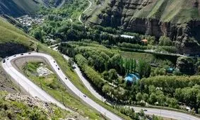 ورود به جاده چالوس ممنوع است