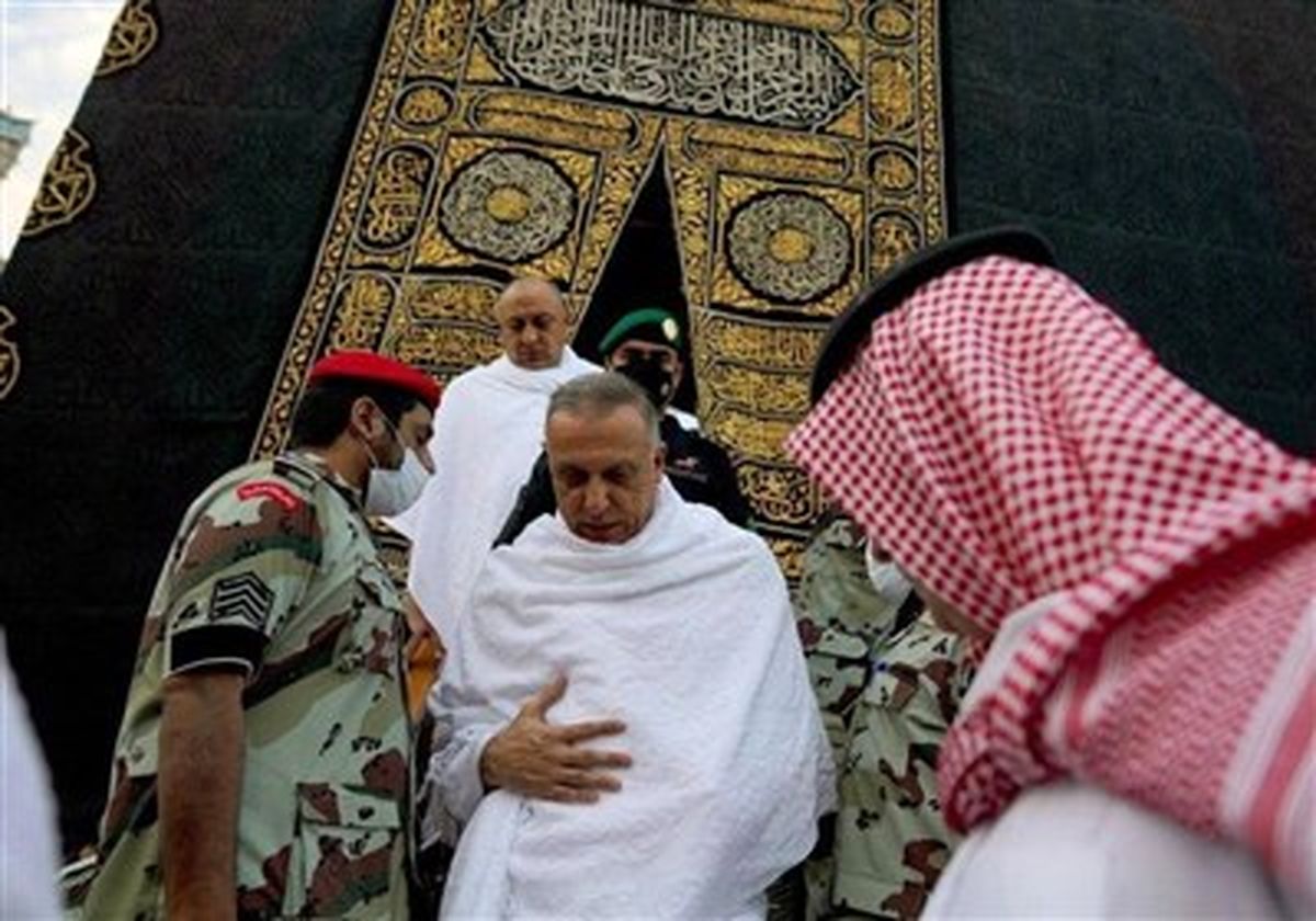 بازداشت یک داعشی در خانه خدا همزمان با ورود الکاظمی به مسجدالحرام