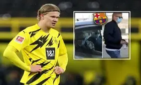 مخفی شدن پدر هالند در دستشویی فرودگاه شهر بارسلونا!