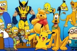 چرا بیشتر شخصیت‌های کارتونی زرد رنگ هستند؟
