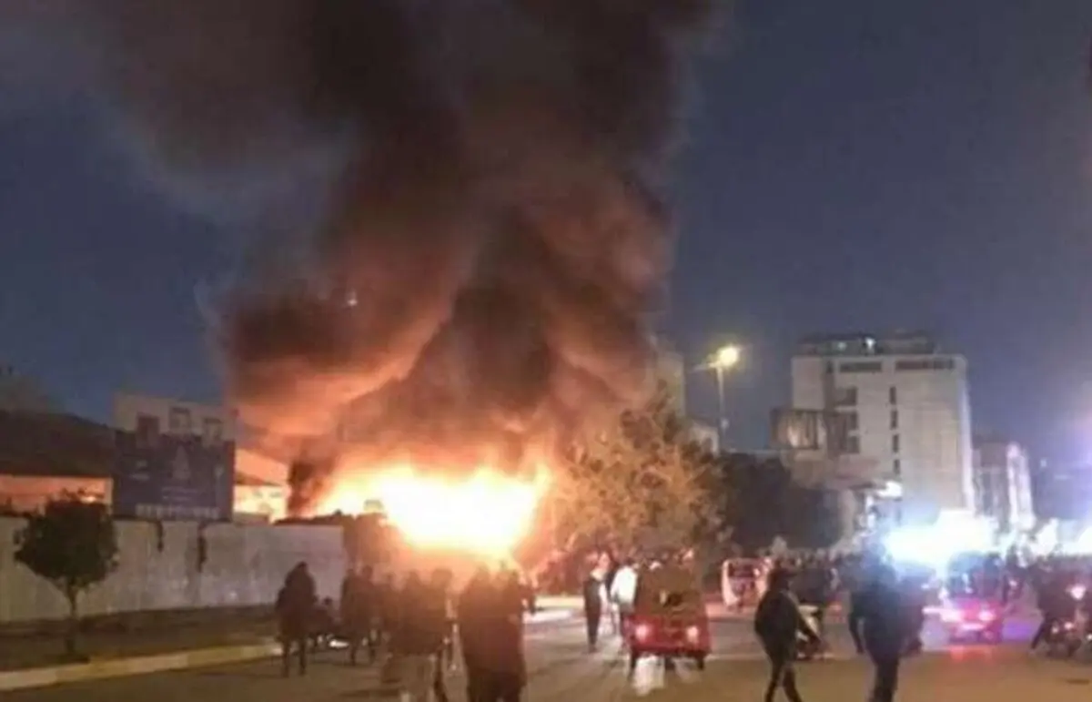 انفجار قوی در منطقه "الکرادة" بغداد