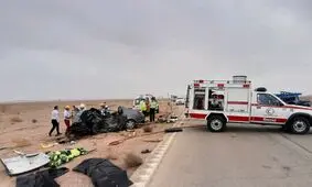 چشم بسته راننده نیسان چشمان ۶ نفر را برای همیشه فروبست