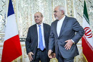 وزیر خارجه فرانسه: ظریف را برای گفتگوهای سازنده تشویق کردم