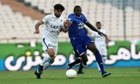 توقف استقلال برابر پیکان در نیمه اول/ آبی‌ها زور گل زدن نداشتند