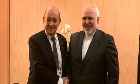 توصیه ظریف به لودریان: فرانسه در نشست وین، موضع سازنده‌ای در قبال برجام نشان دهد