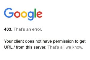 دسترسی ایرانی ها به سرویس های گوگل، حتی با فیلترشکن مسدود شد / از داخل فیلتر، از بیرون تحریم!