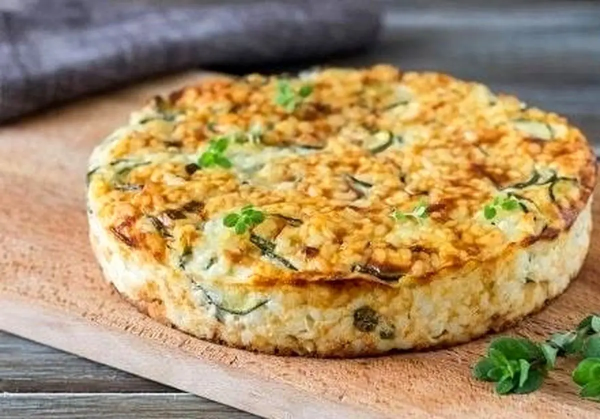 طرز تهیه کیک برنج، کدو، مرزنجوش