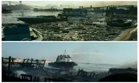 آتش در اسکله بندر کنگان مهار شد