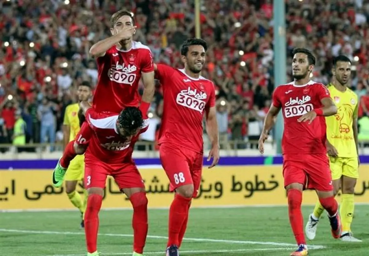 پرسپولیس ۳ - نفت تهران صفر/ دومین قهرمانی برانکو با پرسپولیس در ۹۳ روز