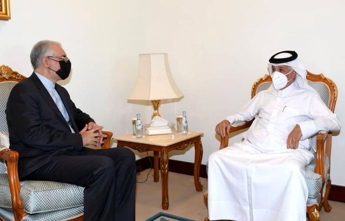 رایزنی سفیر ایران با وزیر مشاور در امور خارجی قطر
