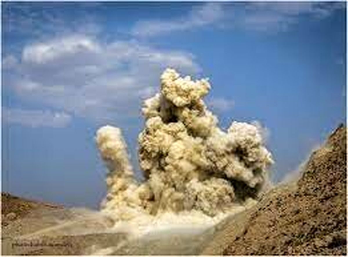 عملیات انفجار در بازگشایی تونل دوم محور اردبیل – آستارا