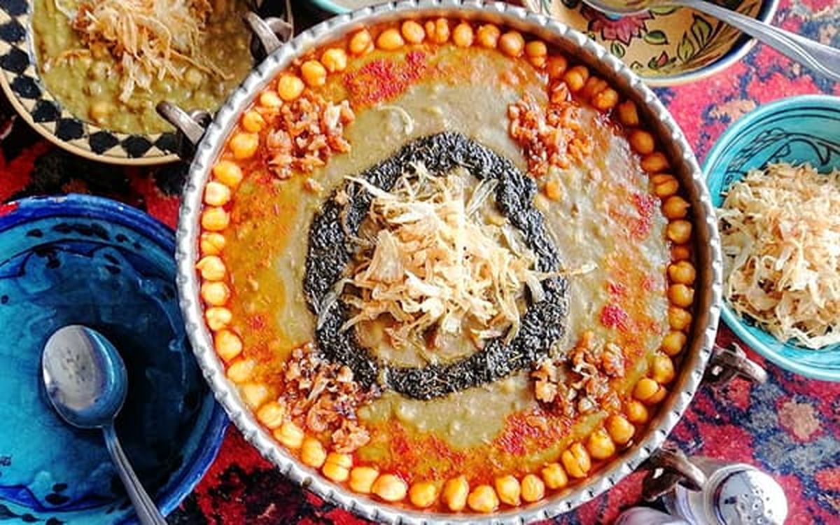 طرز تهیه آش عباسعلی