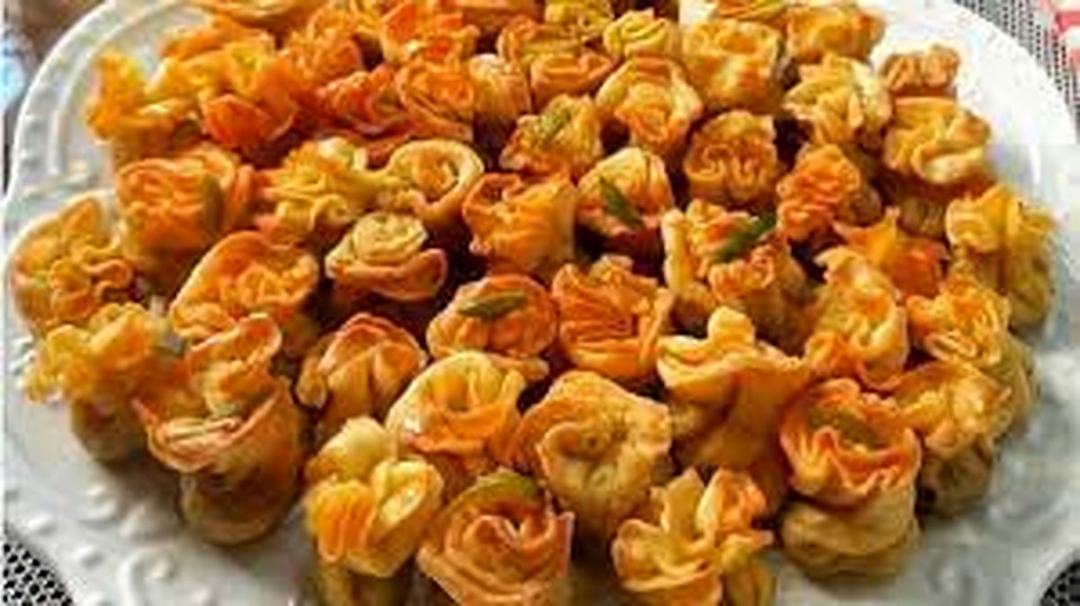 طرز تهیه شیرینی بقچه ای