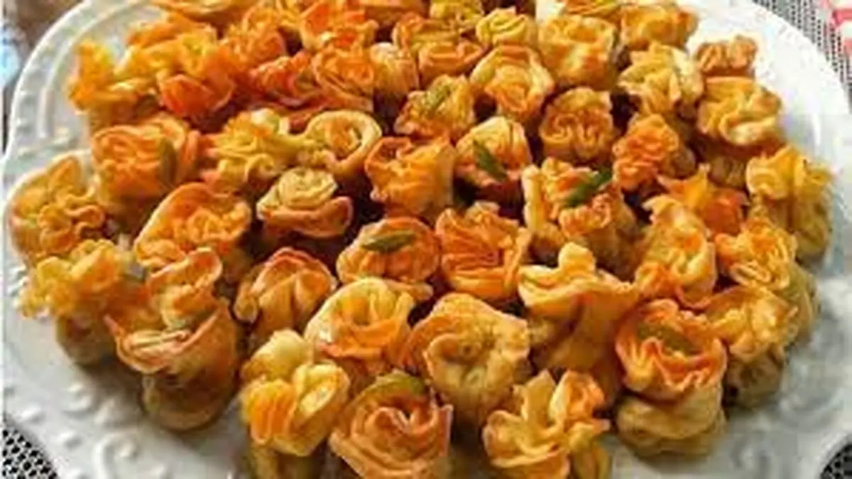 طرز تهیه شیرینی بقچه ای