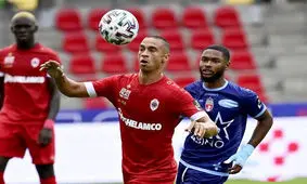 شکست سنگین آنتورپ بدون بیرانوند