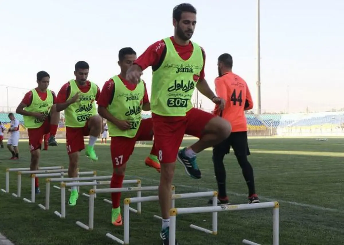 غیبت کاپیتان پرسپولیس در تمرین پس از قهرمانی