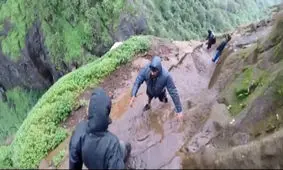 وحشتناک‌ترین پله‌های جهان!/ ویدئو