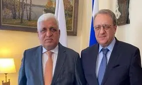 دیدار رئیس سازمان حشد شعبی عراق با مقامات روسیه در مسکو