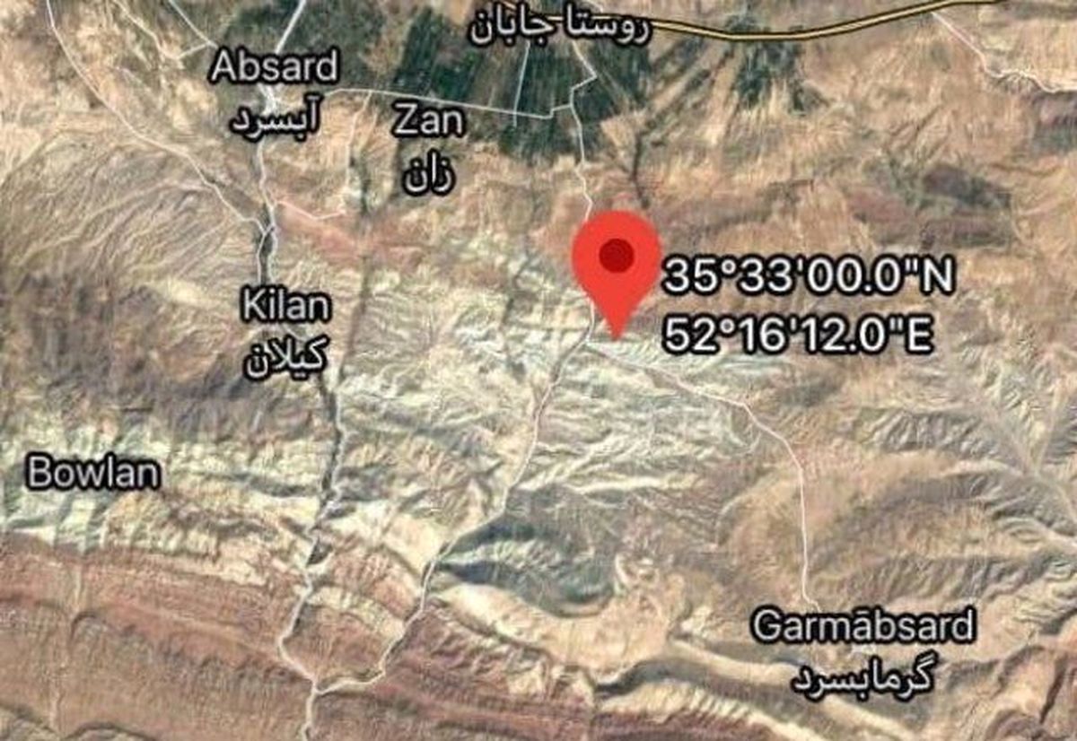 زلزله در نزدیکی تهران / گسل دماوند دوباره فعال شد؟