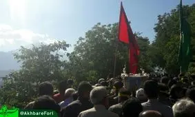 تصاویر تشییع پیکر شهید آویش در لاریجان