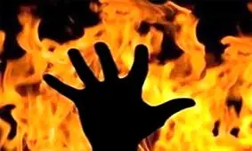 سوختن مرد ۲۱ ساله در آجودانیه تهران