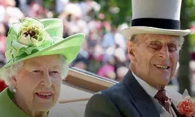 عزاداری ۸ روزه ملکه انگلیس به خاطر از دست دادن شوهر