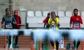 قهرمانی خراسان رضوی در مسابقات دوومیدانی زنان