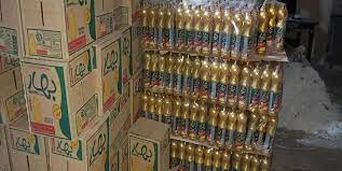 کشف روغن خوراکی احتکاری در کرمانشاه