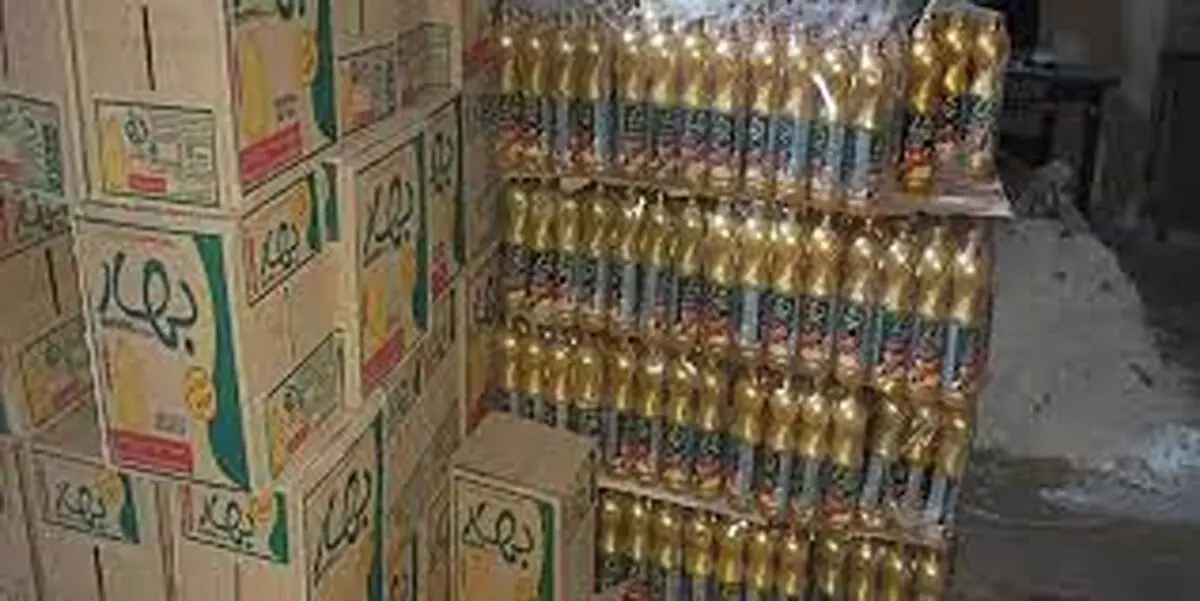 کشف روغن خوراکی احتکاری در کرمانشاه