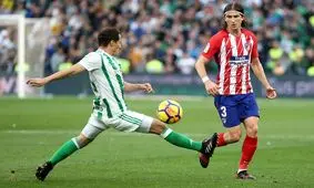 رئال بتیس یک - اتلتیکو مادرید یک/ بازگشت اتلتیکو مادرید به صدر