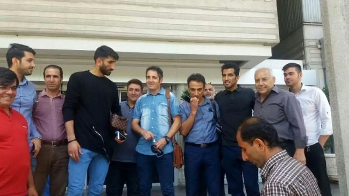 حضور ۲ پرسپولیسی در تجمع نفتی‌ها