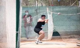 نایب قهرمانی پرتابگر چکش آذربایجان‌غربی در مسابقات بین‌المللی مشهد