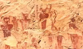 ردپایی از «آدم فضایی‌ها» در غارنگاره‌ها