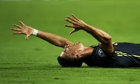 لحظات دیدنی از عصبانیت‌های تاریخی رونالدو/ تصاویر