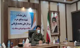 اتمام یک سوم پروژه های شهرداری منطقه ۱ اهواز تا پایان سال جاری