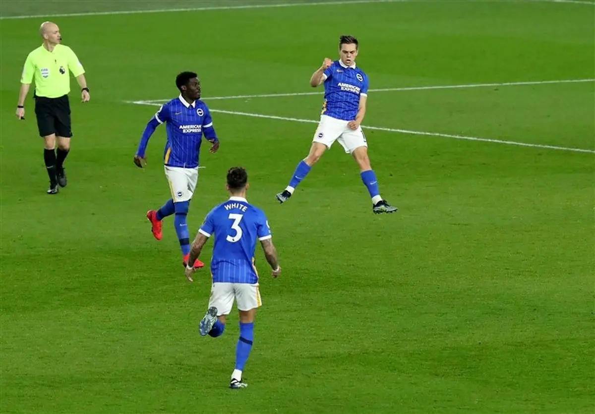 لیگ برتر انگلیس/ پیروزی پُرگل برایتون در غیاب جهانبخش