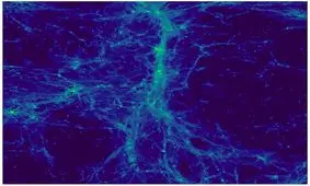 اولین تصاویر ثبت شده از تارهای کیهانی