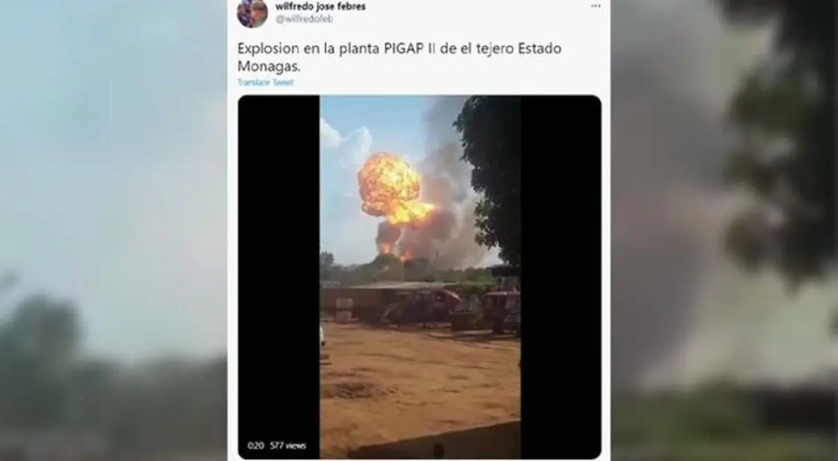 ونزوئلا، انفجار خط لوله گاز طبیعی را حمله تروریستی خواند
