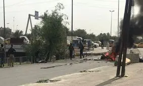 موتور سوار داعشی در بغداد خود را منفجر کرد