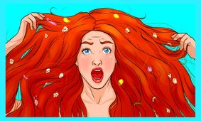 این نشانه‌ها می‌گویند موهایتان را زیاد از حد می‌شویید