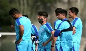 تمرین استقلال تحت تاثیر کرونا/ عکس