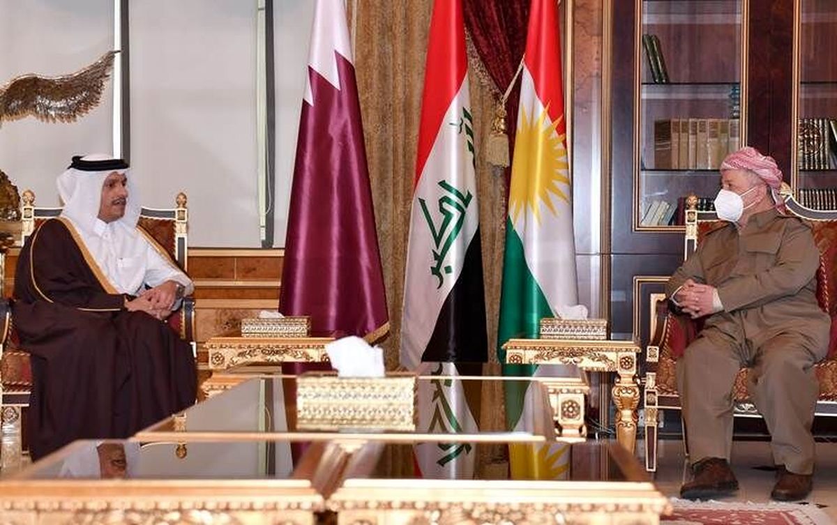 وزیر خارجه قطر: در کردستان عراق کنسولگری دایر می‌کنیم