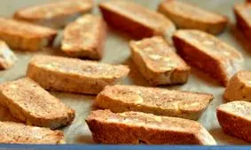 طرز تهیه کوکی گردو و دارچین