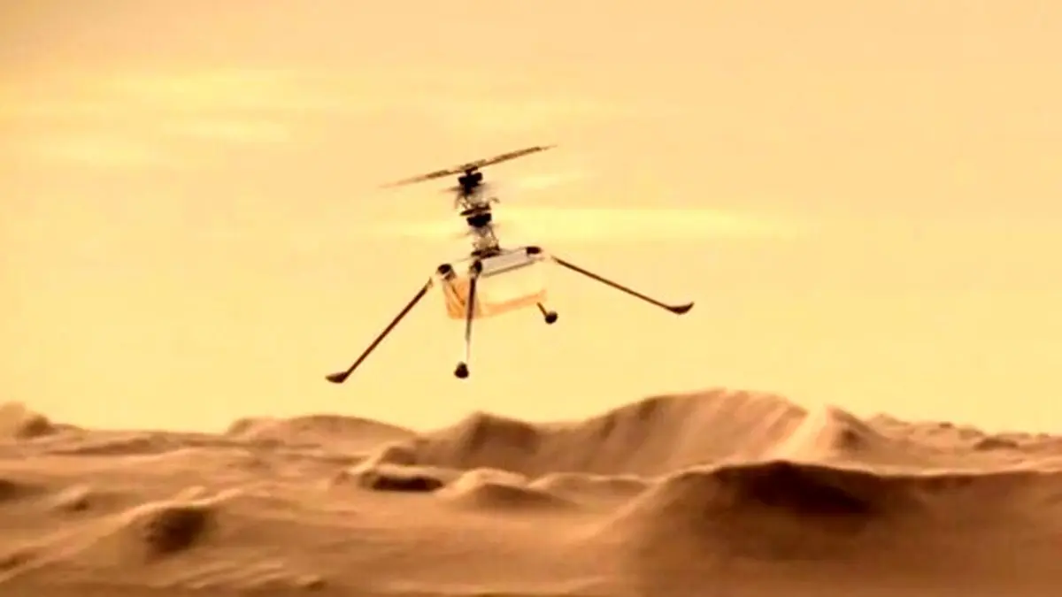 قطعه‌ای از هواپیمای برادران رایت در مریخ