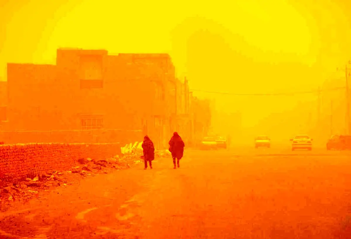 طوفان شدیدی گناباد را درنوردید