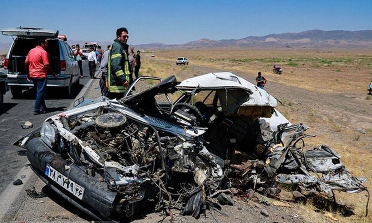 سانحه مرگبار رانندگی در آزاد راه پیامبر اعظم (ص) تبریز با ۲ نفر کشته